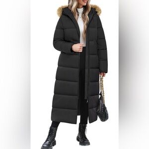 Black puffer jacket